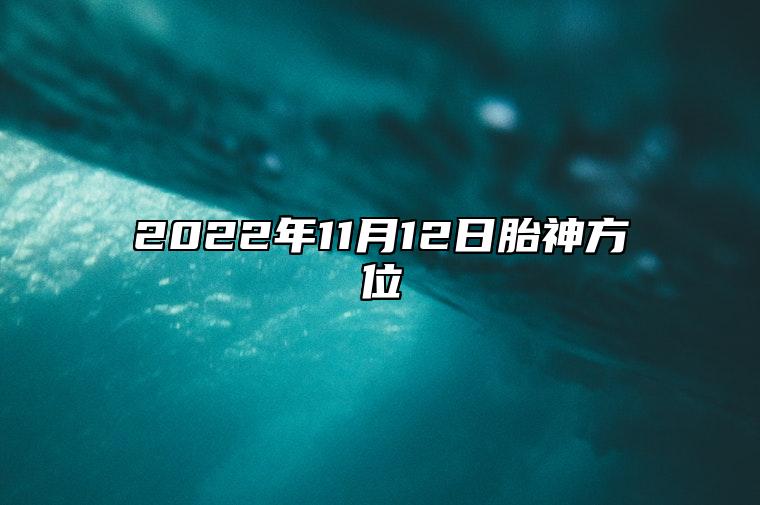 今日胎神方位 2022年11月12日农历十月十九