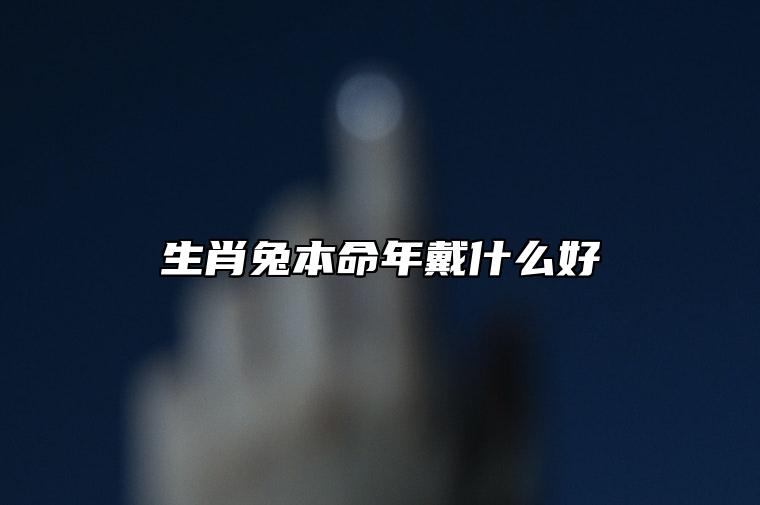 生肖兔本命年戴什么好 招财铜钱寓意官运亨通