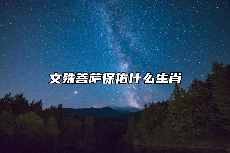 文殊菩萨保佑什么生肖 文殊菩萨保护神是什么