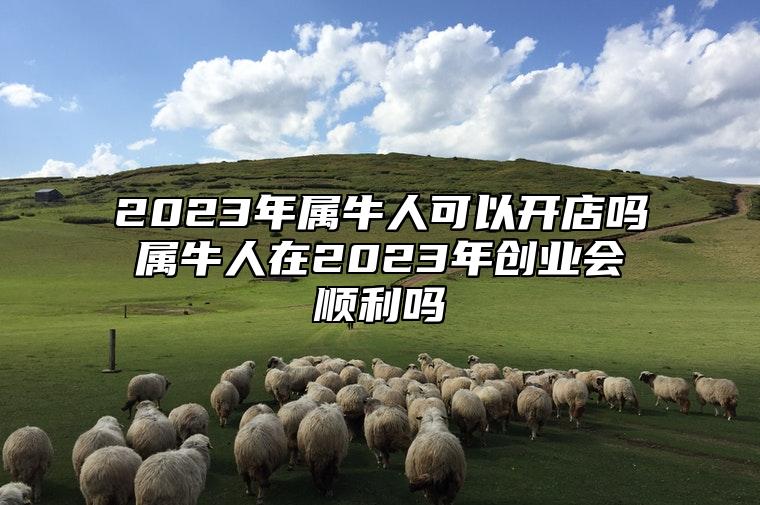 2023年属牛人可以开店吗？属牛人在2023年创业会顺利吗？