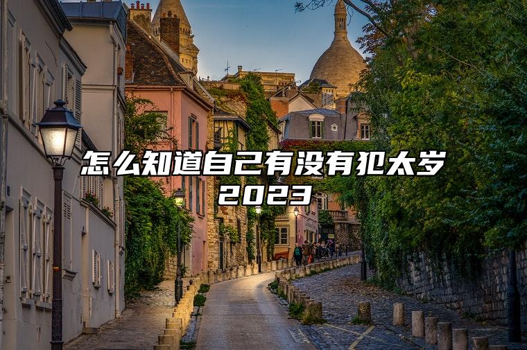 怎么知道自己有没有犯太岁2023 犯太岁的征兆是什么