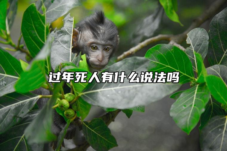 过年死人有什么说法吗 老人过年前走了好吗