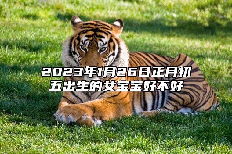 2023年1月26日正月初五出生的女宝宝好不好 五行缺什么