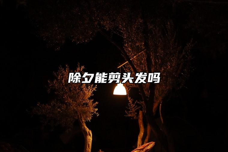 除夕能剪头发吗 年三十可以理发吗