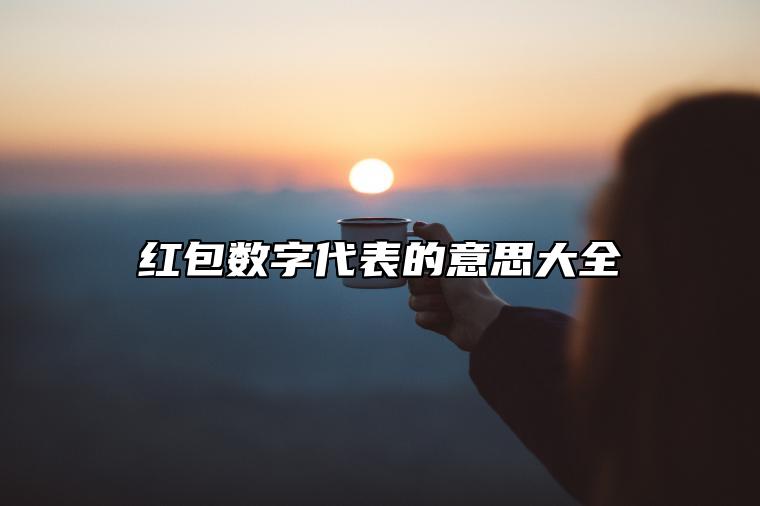 红包数字代表的意思大全 红包数字代表的意思大全祝福语