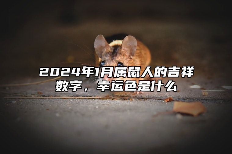 2024年1月属鼠人的吉祥数字，幸运色是什么 2024年属鼠10月爱情运势