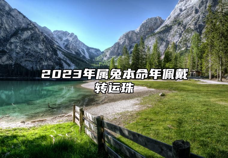 2023年属兔本命年佩戴转运珠 最适合属兔人2023年佩戴的转运物品