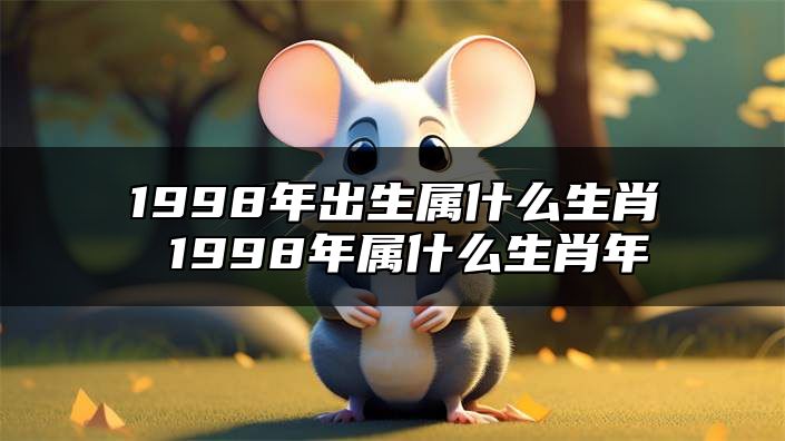 1998年出生属什么生肖 1998年属什么生肖年