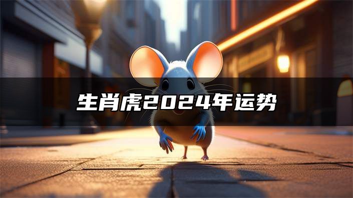 生肖虎2024年运势 事业上不是很给力