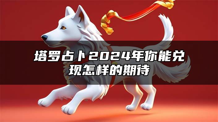 塔罗占卜2024年你能兑现怎样的期待？ 塔罗占卜2024年