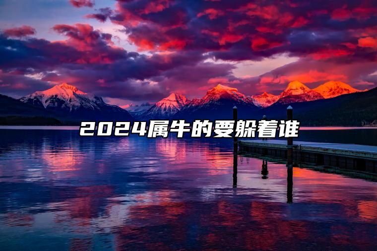 2024属牛的要躲着谁？2024年属牛的全年运势