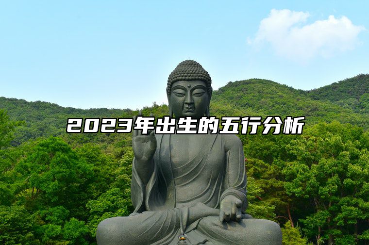 2023年出生的五行分析 五行纳音金箔金的水兔之命