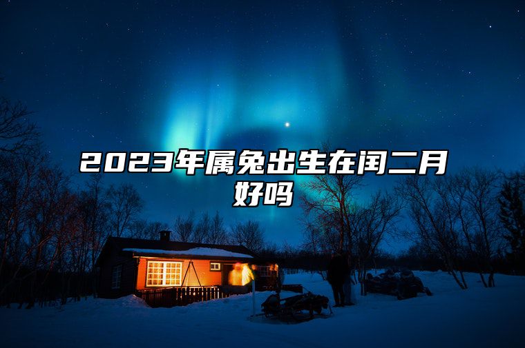 2023年属兔出生在闰二月好吗 事事都不顺心