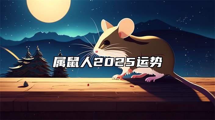 属鼠人2025运势 属鼠人2025年每月运势