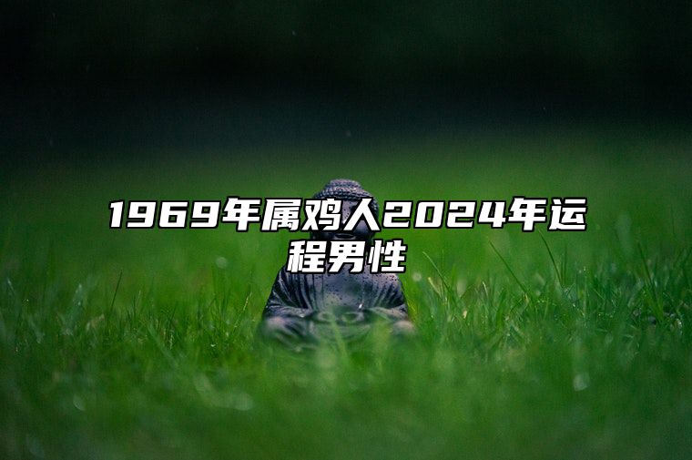 1969年属鸡人2024年运程男性 69年属鸡男2024年运势运程