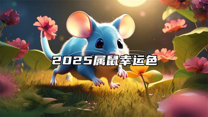 2025属鼠幸运色 属鼠在2025年幸运色