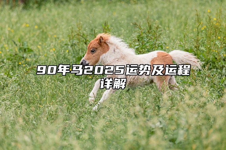 90年马2025运势及运程详解 90年马20年运势