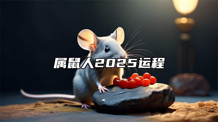 属鼠人2025运程 属鼠人2025年每月运势