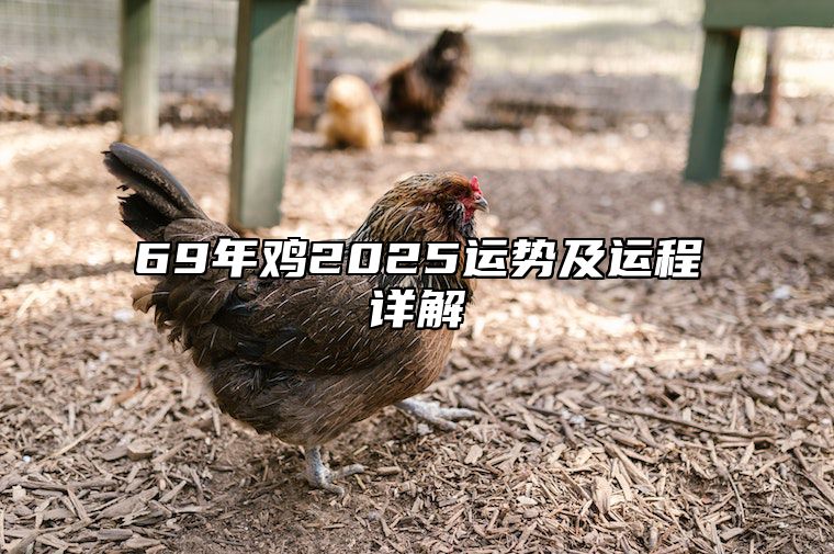 69年鸡2025运势及运程详解 69年鸡2o21年运