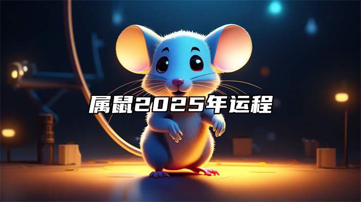 属鼠2025年运程 各年龄段的生肖属鼠人2025运程详批