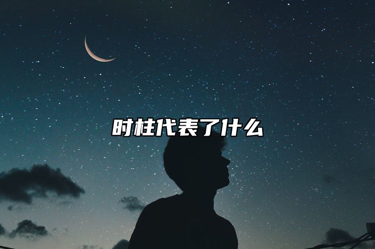 时柱代表了什么 