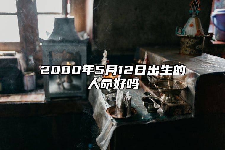 2000年5月12日出生的人命好吗 今日生辰八字查询