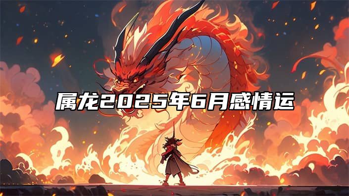 属龙2025年6月感情运 属龙的人2025年