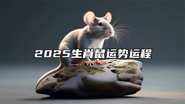 2025生肖鼠运势运程 2025年鼠运势