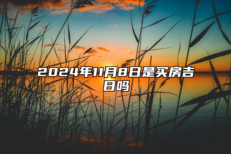 2024年11月8日是买房吉日吗 适合吗？