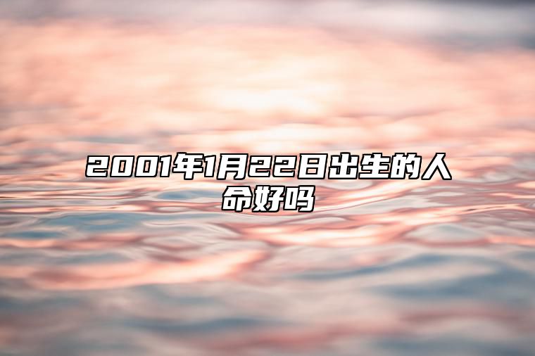 2001年1月22日出生的人命好吗 命运如何五行缺什么