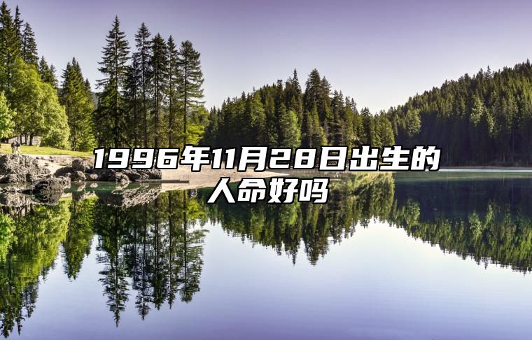 1996年11月28日出生的人命好吗 生辰八字运势、婚姻、事业分析