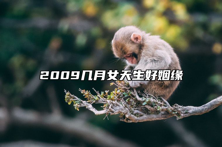 2009几月女天生好姻缘 2009年哪个月份出生的宝宝最好