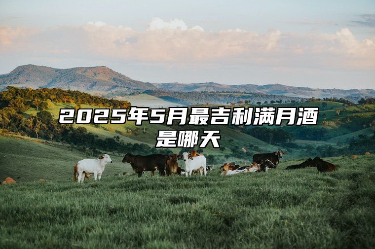 2025年5月最吉利满月酒是哪天 是不是满月酒的黄道吉日