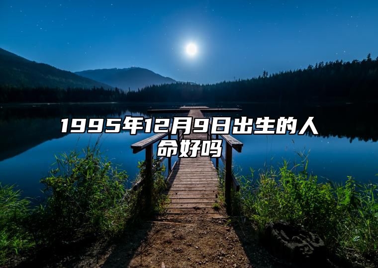 1995年12月9日出生的人命好吗 八字五行查询揭示命运