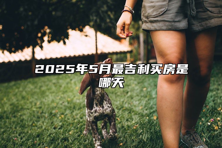 2025年5月最吉利买房是哪天 是买房的吉日吗？