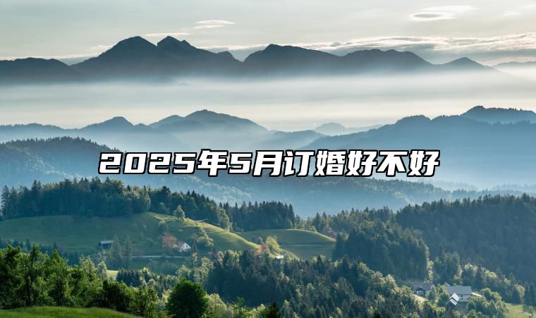 2025年5月订婚好不好 是订婚的吉日吗？