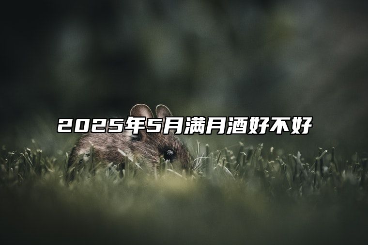 2025年5月满月酒好不好 适合满月酒吗？