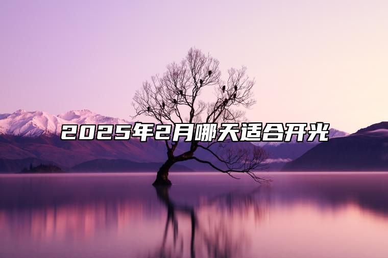 2025年2月哪天适合开光 开光老黄历查询