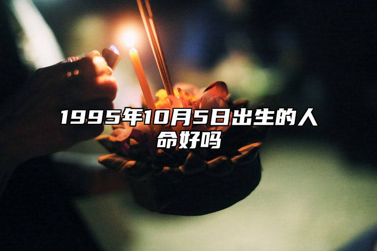 1995年10月5日出生的人命好吗 生辰八字、事业财运详解