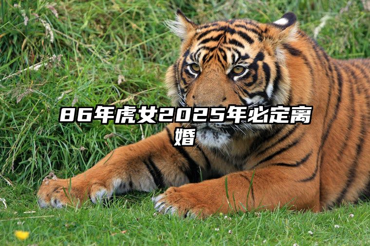 86年虎女2025年必定离婚 86年虎女一生婚姻状况