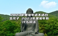 2023年黑兔年适不适合生孩子 2023年黑兔年有什么说法