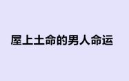 屋上土命的男人命运 屋上土命男孩一生运势