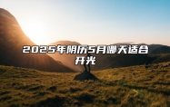 2025年阴历5月哪天适合开光 是开光的吉日吗？