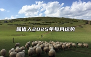 属猪人2025年每月运势 属猪人2025年每月运势卜易居