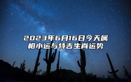 2023年6月16日今天属相小运与特吉生肖运势