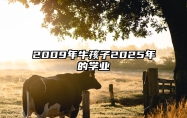 2009年牛孩子2025年的学业 2009年属牛男孩在2021年学业