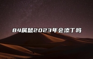 84属鼠2023年会添丁吗 2023年属鼠人需要注意什么