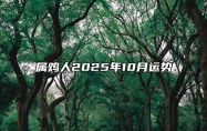 属鸡人2025年10月运势 生肖鸡2025年运势