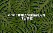 2023年愚人节出生的人有什么命运 这一天出生的婴儿运势好吗