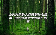 山头火命的人命硬到什么程度 山头火和炉中火哪个厉害